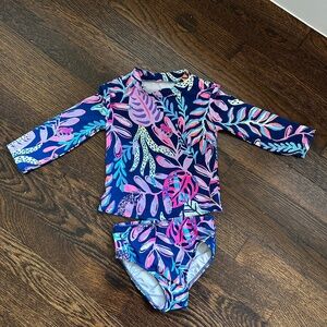 Lilly Pulitzer 2T Two Piece Swimsuit